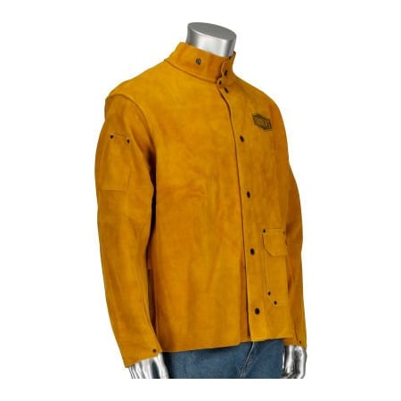 Pip Ironcat 30in Leather Jacket, Golden Yellow, XL, All Leather 7005/XL